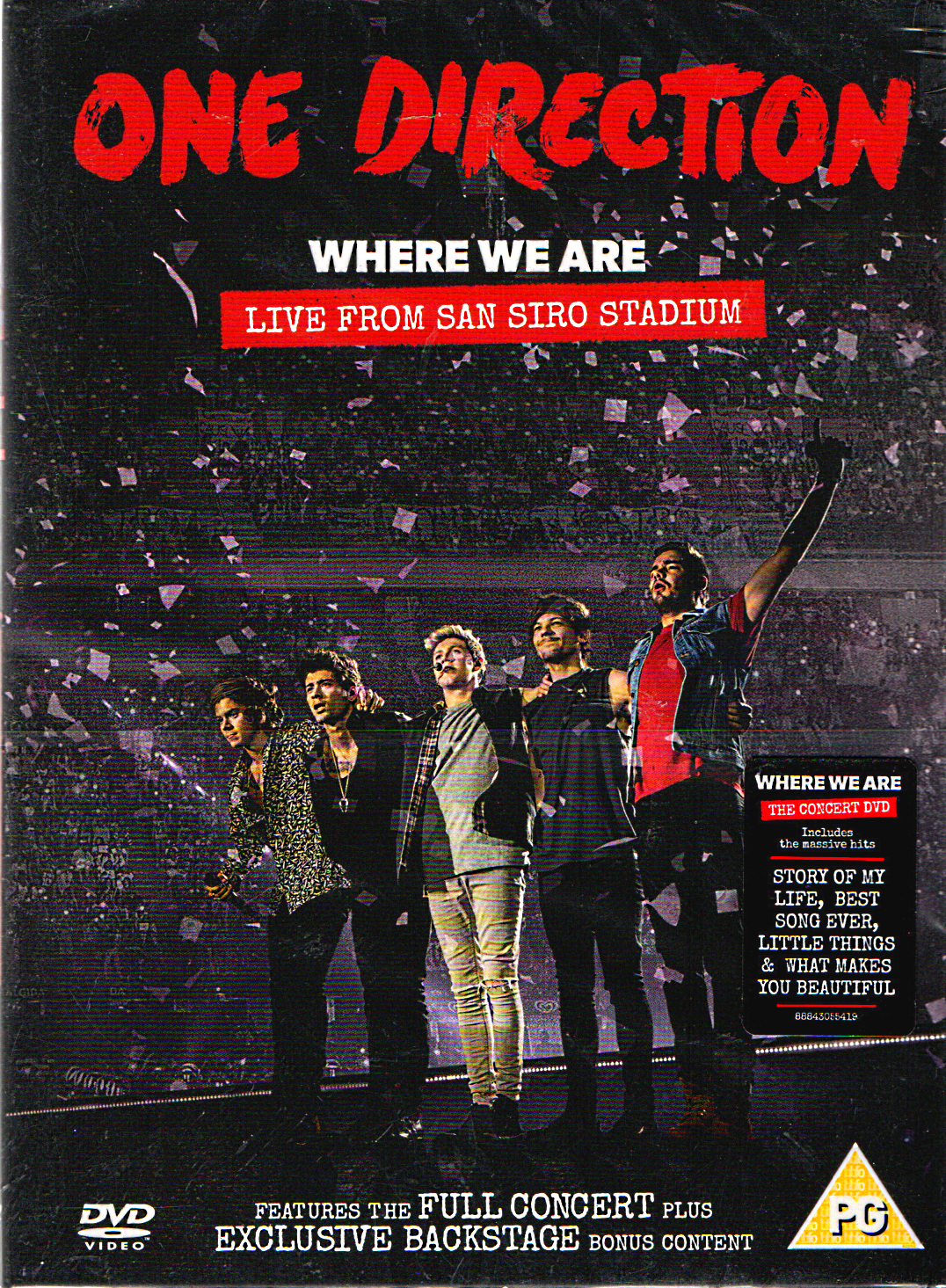One Direction: Where We Are Live From San Siro Stadium - DVD - Live Concert