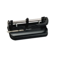 3 Hole Punch Heavy Duty 32 Sheet Capacity Three Hole Puncher 3 Ring Adjustabl...