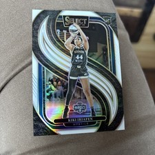 2025 WNBA Select Kiki Iriafen White Prizm /99