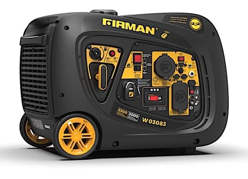 Firman W03083 3300W Remote Start Inverter Portable Generator