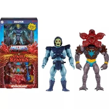 Masters of the Universe X Stranger Things Skeletor and Demogorgon Action Figures
