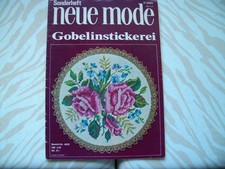 Sticken  Heft Neue Mode Gobelinstickerei 1971