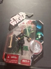 Hasboro Star Wars Luke Skywalker Action Figure  Exclusive Collectors Coin