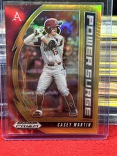 Panini 2020 Prizm Draft Casey Martin Power Surge Gold Prizm #PDP175 4/10