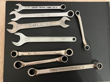 Vintage Spanners x 8 (Elora, Gedore, and others)