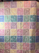 Sanrio Hello Kitty Twin Comforter Pink Bedding 63x86 Kitty Cat A-Fontaine