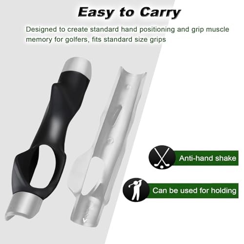 Grip Trainer Golf, Grip Aid Golf, Golf Swing Trainer, Corrects Left and Right - Picture 3 of 7