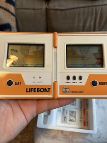 Rare Nintendo Game & Watch : LifeBoat  Complete In Box