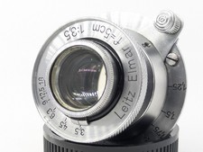 Video Exc 5 Leica Leitz Elmar 5cm 50mm f/3.5 L39 Standard MF JAPAN 1 day ship