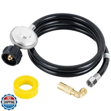 Grecodown 5FT Propane Regulator Hose for Blackstone 17 and 22 Inc