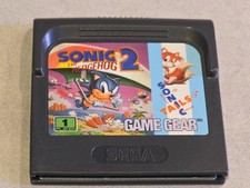 Sonic 2 The Hedgehog Tails Sega Game Gear Gamegear