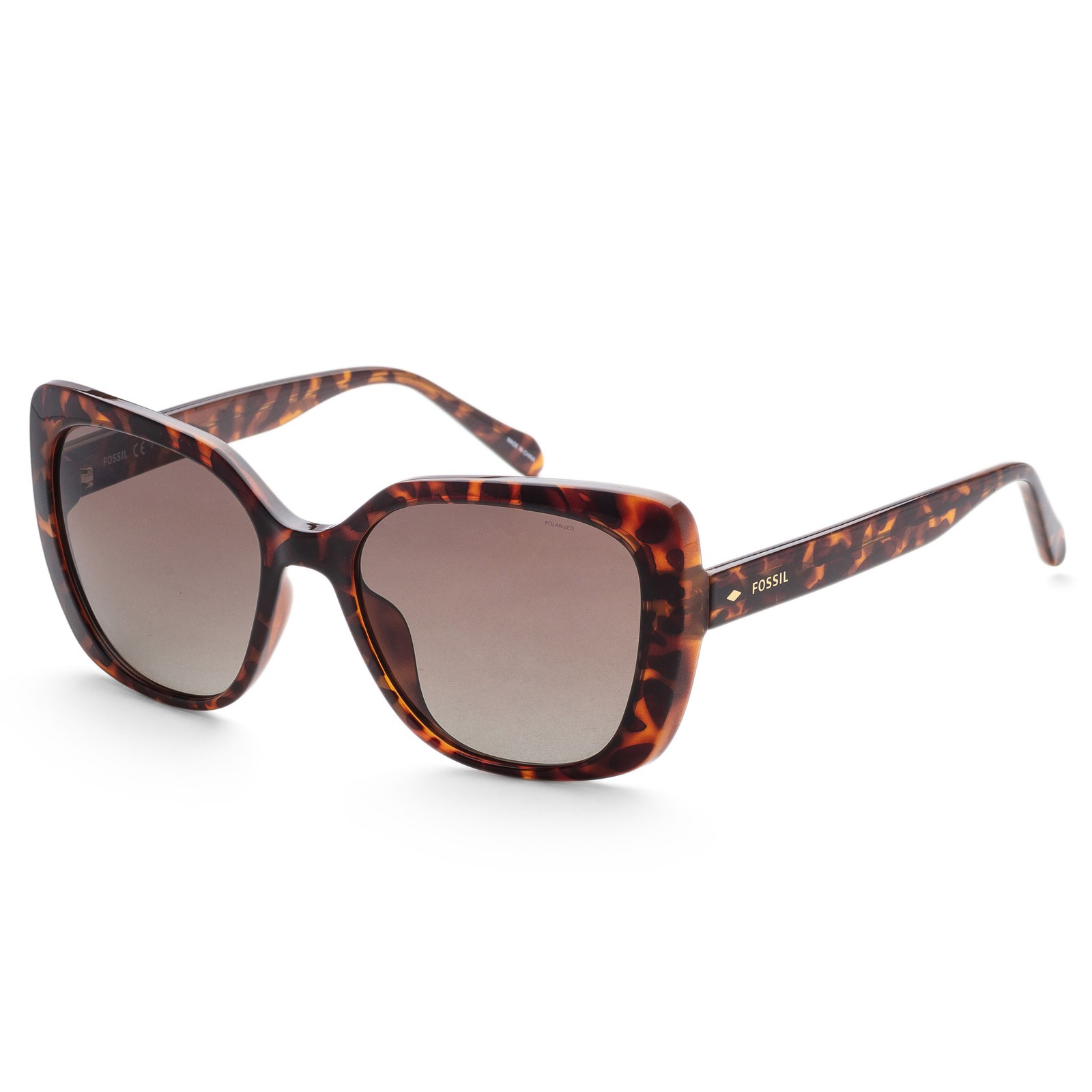 Fossil Women's 55 mm Havana Sunglasses FOS3143-S-086-55