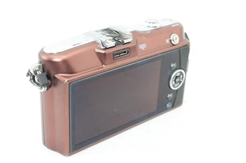 Olympus PEN mini E-PM1 Brown Mirrorless SLR Camera w/Battery