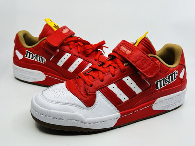 Adidas Forum Lo 84 Shoes ''M&M's'' Red White GZ1935 - US Men Size 7