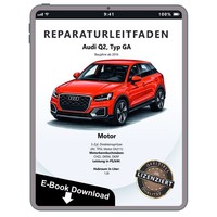 Audi Q2 Typ Ga Ab 2016 3-Zyl. 1,0L Benzinmotor Reparaturhandbuch Download