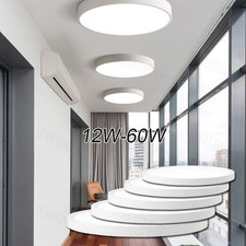 LED Deckenlampe Panel Deckenleuchte Wohnzimmer Schlafzimmer Bad Flur lampe Rund