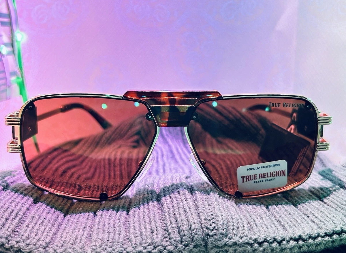 True Religion Oversized Square Sunglasses Pink Gradient - 100% UV Protection True Religion Frame Sunglasses for Women for sale | eBay main image 4