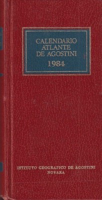 Kalender Atlas Deagostini 1984 - De Agostini - Jahr 80° - 1984