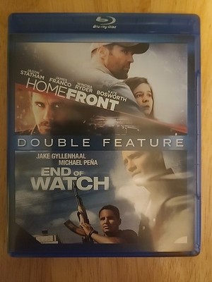 Homefront/End of Watch Blu-ray Double Feature 2017 2-Disc Set