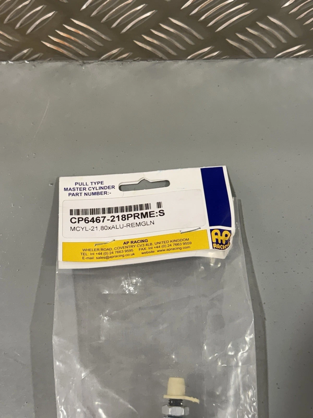 AP Racing CP6467-218PRME:S Pull Type Master Cylinder 21.8mm - Brand New Sealed 3