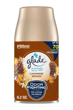 Glade Automatic Spray Refill,Air Freshener Infused with Essential Oils, Cashmere