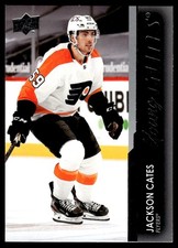 2021-22 Upper Deck Young Guns Jackson Cates Rookie Philadelphia Flyers #238 R89