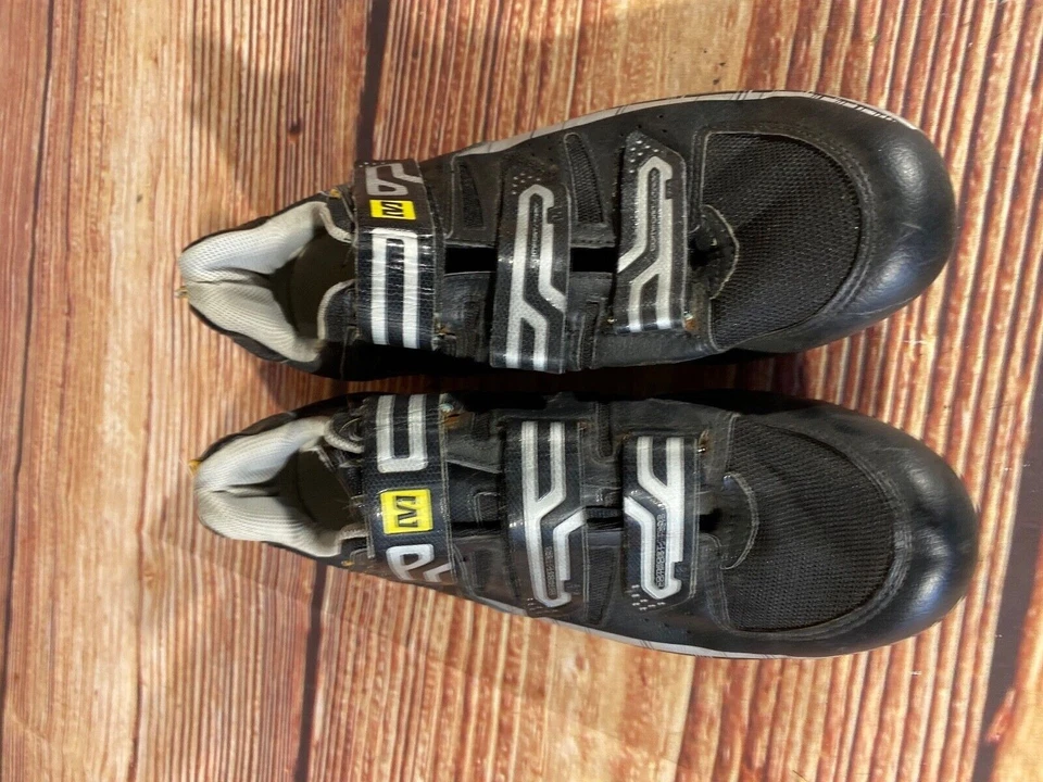 Zapatos de ciclismo de carretera de carbono MAVIC 3 pernos talla EU45 1/3 US11 Mondo 290 cs786 Foto 3 de 4