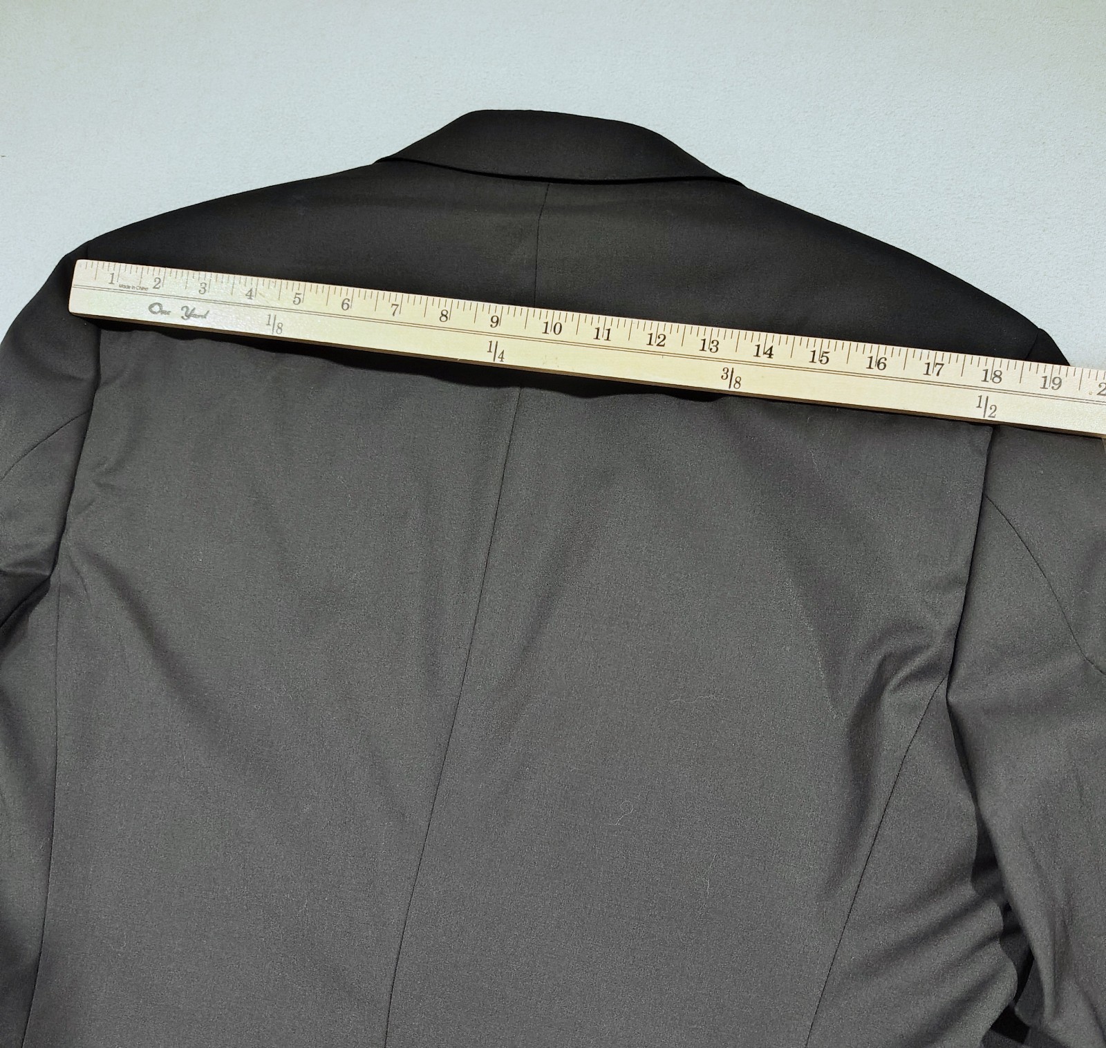 Hugo Boss Blazer Sporcoat Mens  Jacket 40R  Black Wool Guabello thumbnail 12