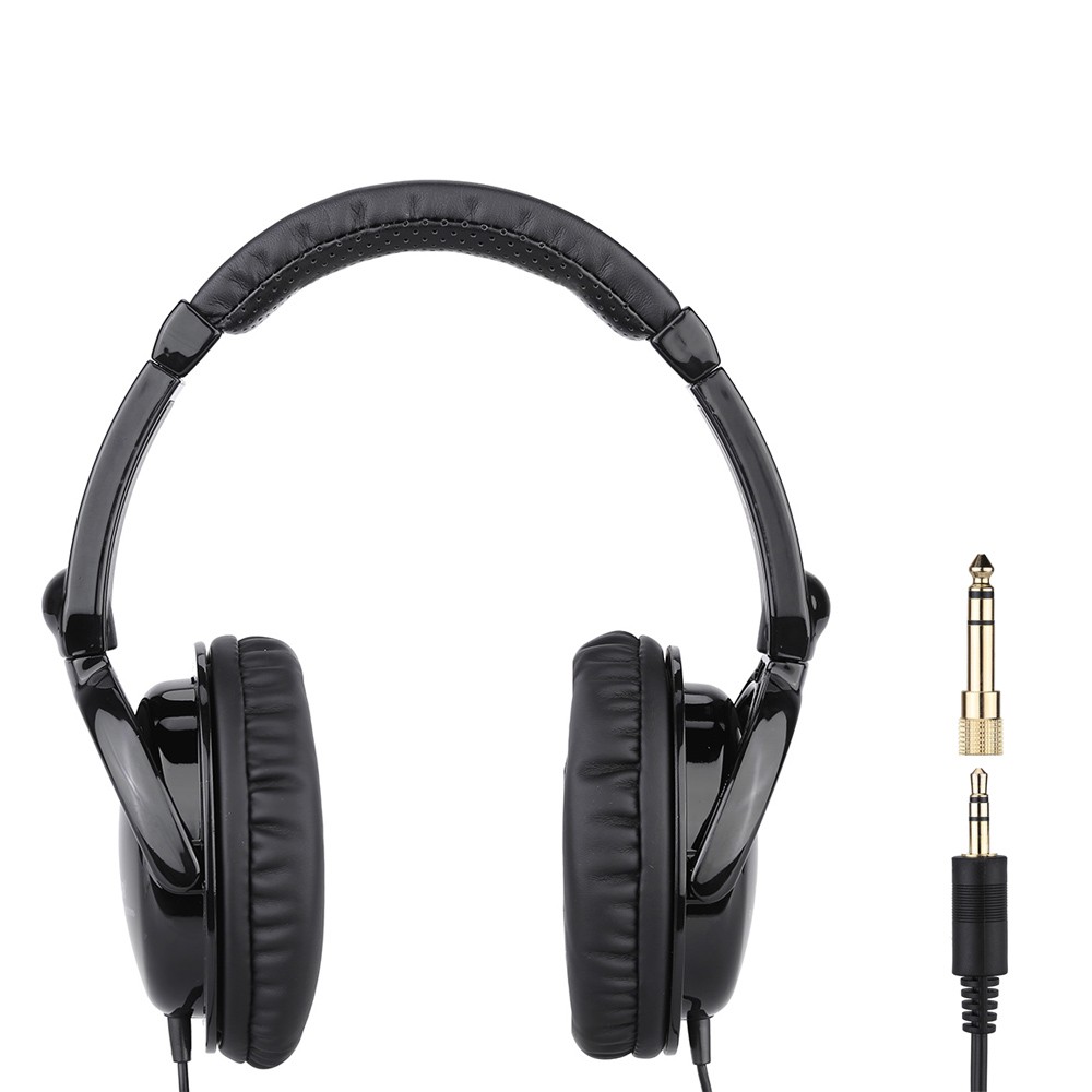 HD 2000 Wired Stereo Dynamic Monitor Headphone Headset For Guitar PC Com
