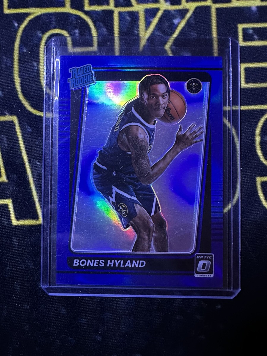 Bones Hyland 2021-22 Panini Donruss Optic #194 True Blue Rated