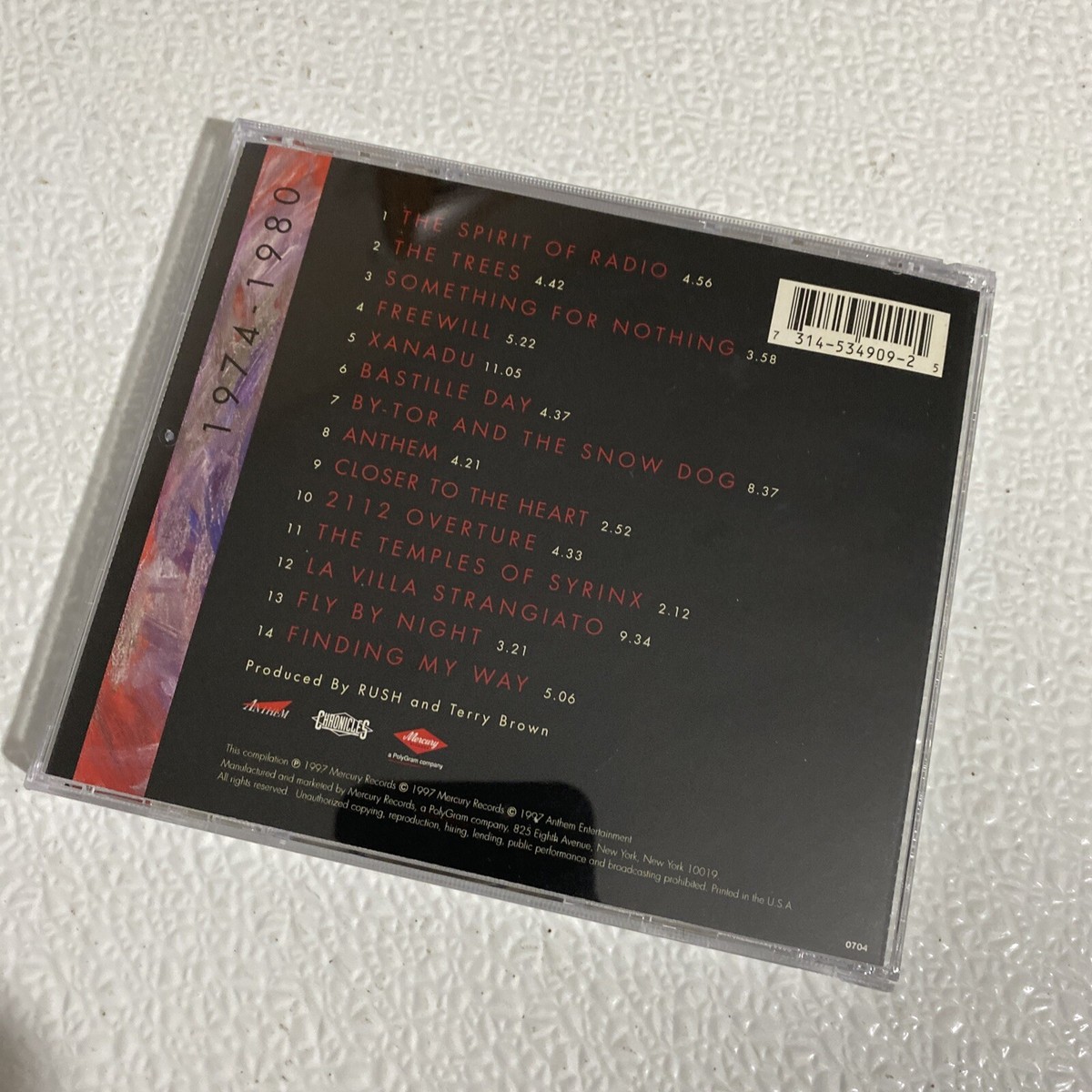 Rush : Retrospective I 1974-1980 CD (2001) 731453490925| eBay