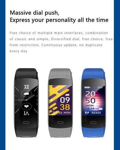 VALDUS Inteligentna para Bransoletka Rohs Inteligentna bransoletka Sport Fitness Tracker - Zdjęcie 4 z 6