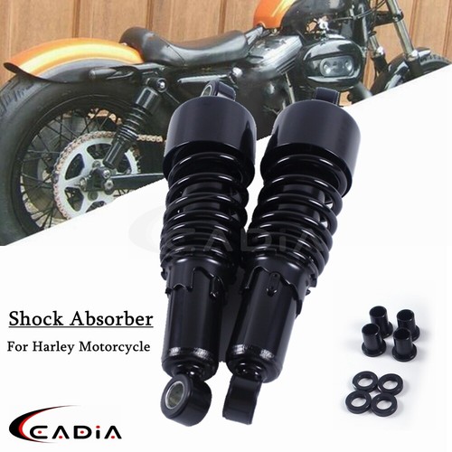 Amortiguador de suspensión trasera de 10,5"" para Harley Dyna Touring Sportster 883 1200 - Imagen 1 de 9
