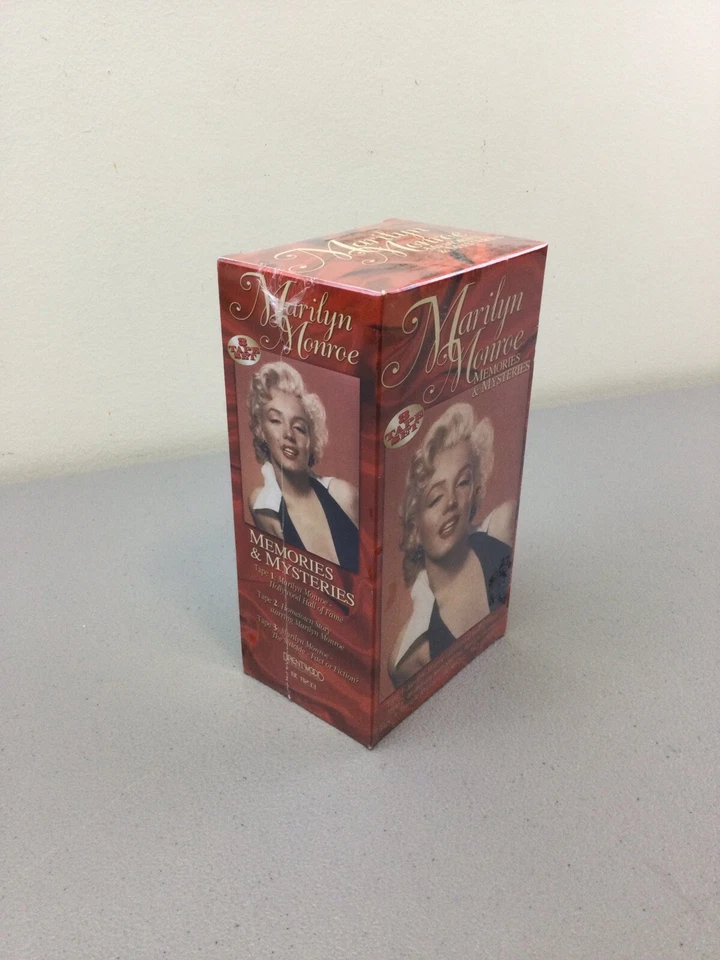 1996 Marilyn Monroe 3 Tape Set VHS Color Memories & Mysteries New Sealed Foto 4 de 4