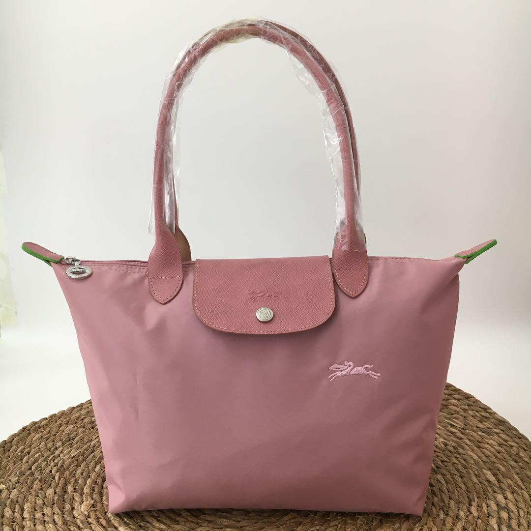 Longchamp Le Pliage Original S Pink 13in Tote Bag Collapsible New