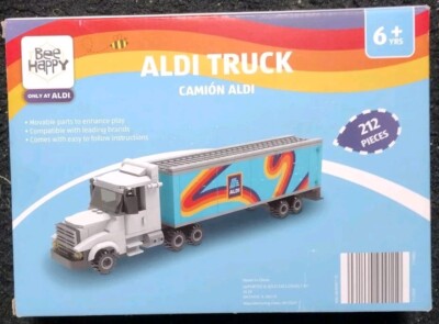 Bee Happy Aldi Truck Building Set NEW Unopened FREE Shipping