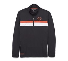 Harley-Davidson Men's Performance 1/4-Zip Pullover - 96026-22VM