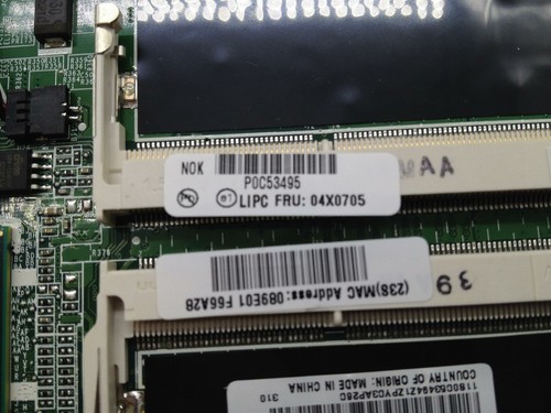 Lenovo X131e Motherboard 04X0705 with Intel Celeron 1007U CPU, BIOS LOCKED - 第 2/6 張圖片