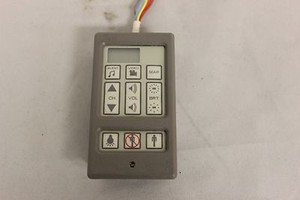 Boeing 777, Thales Avionics Passenger Remote Control, P/N 176406-Y777 As-Removed