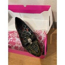 NIB Abbey Dawn by Avril Lavigne Rebel Yell Punk Flattie Shoes Leopard size 6