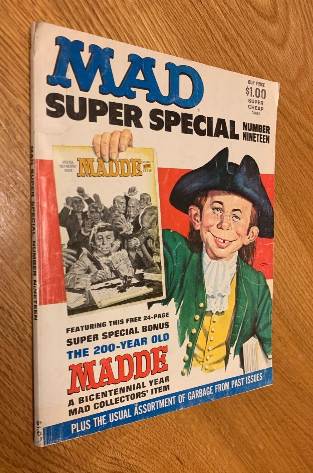 MAD Super Special #19 1976 - Map Collector's Insert