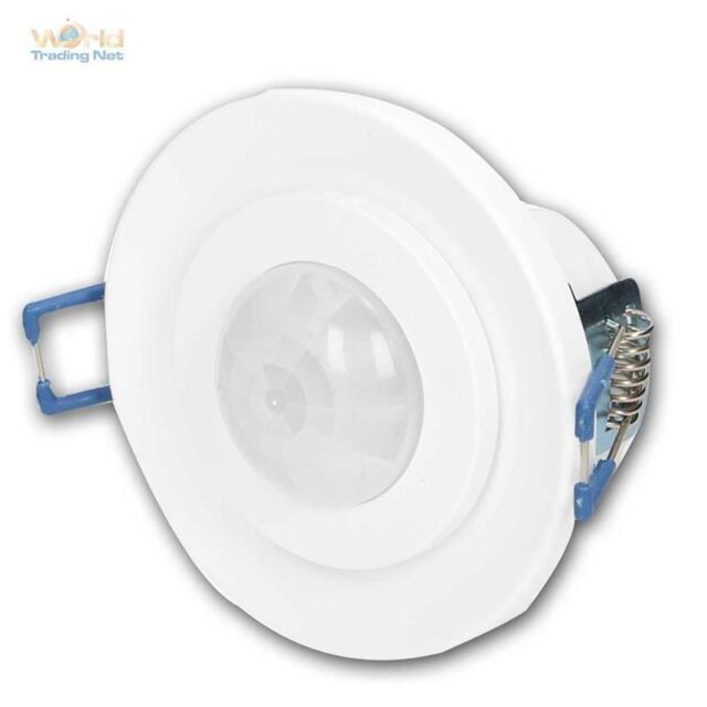 Ceiling Built-in Motion Detector 360° Motion Sensor LED Suitable 800W/230V PIR- Ceiling Built-in Motion Detector 360° Motion Sensor LED Suitable 800W/230V PIR-