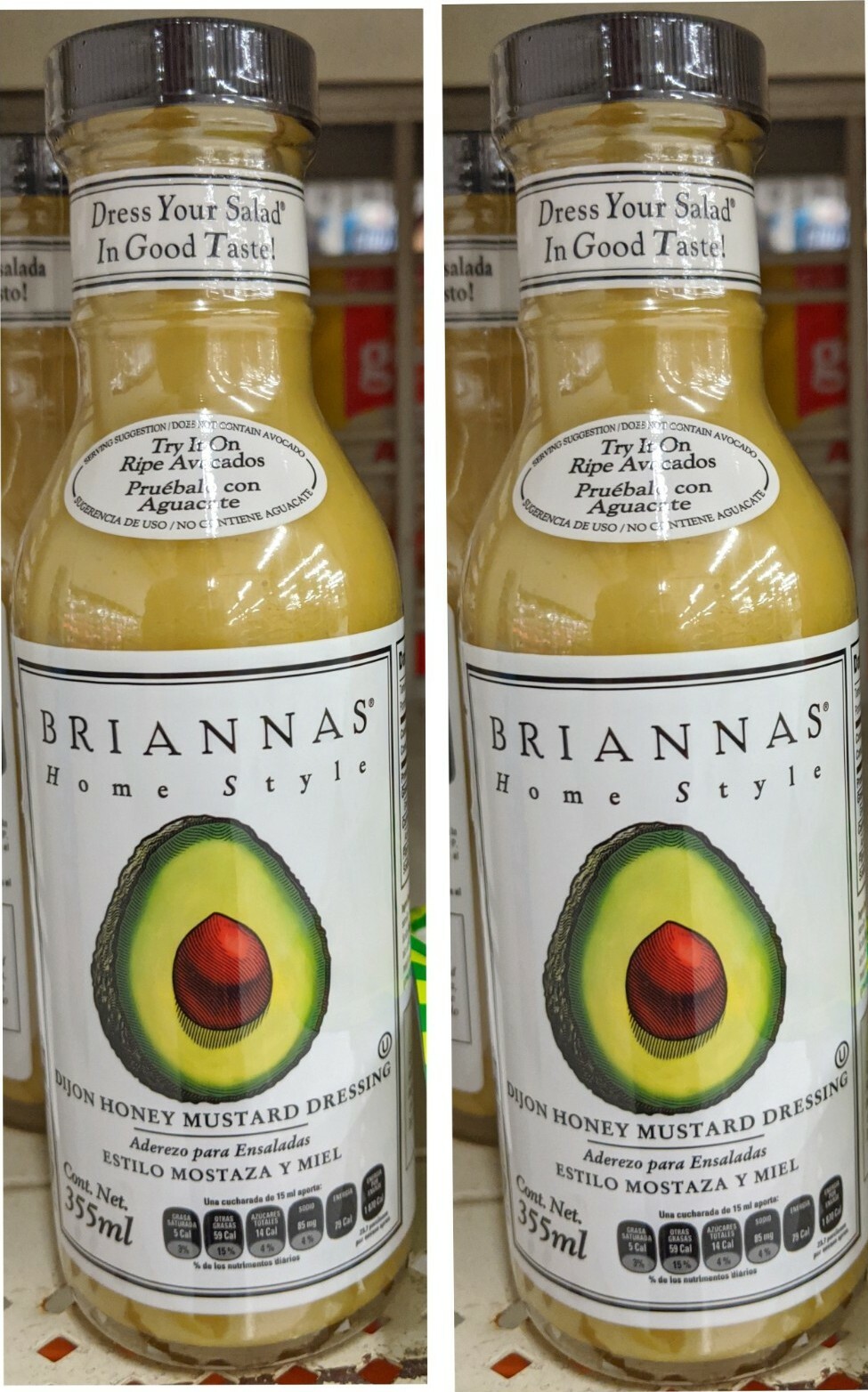 X2 Honey Mustard Dressing Briannas Aderezo Briannas Mostaza dijon 355 ml eBay