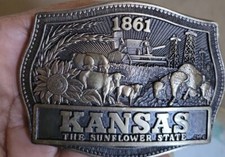 Kansas Belt Buckle ADM, AWARD DESIGN MEDALS