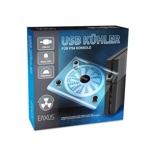 Playstation 4 USB Kühler Lüfter PS4 Pro Ständer LED Ventilator Slim Cooling Pad - Bild 7 von 7