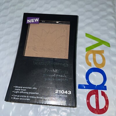 SEALED Wet n Wild Beauty Benefits Fresh Effects Pressed Powder  TRANSLUCENT BUFF