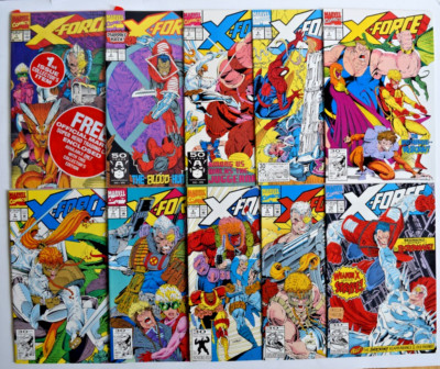 X-FORCE (1991) 122 ISSUE COMIC RUN #1-115, ANNUALS 1-6, FLASHBACK  -1 MARVEL