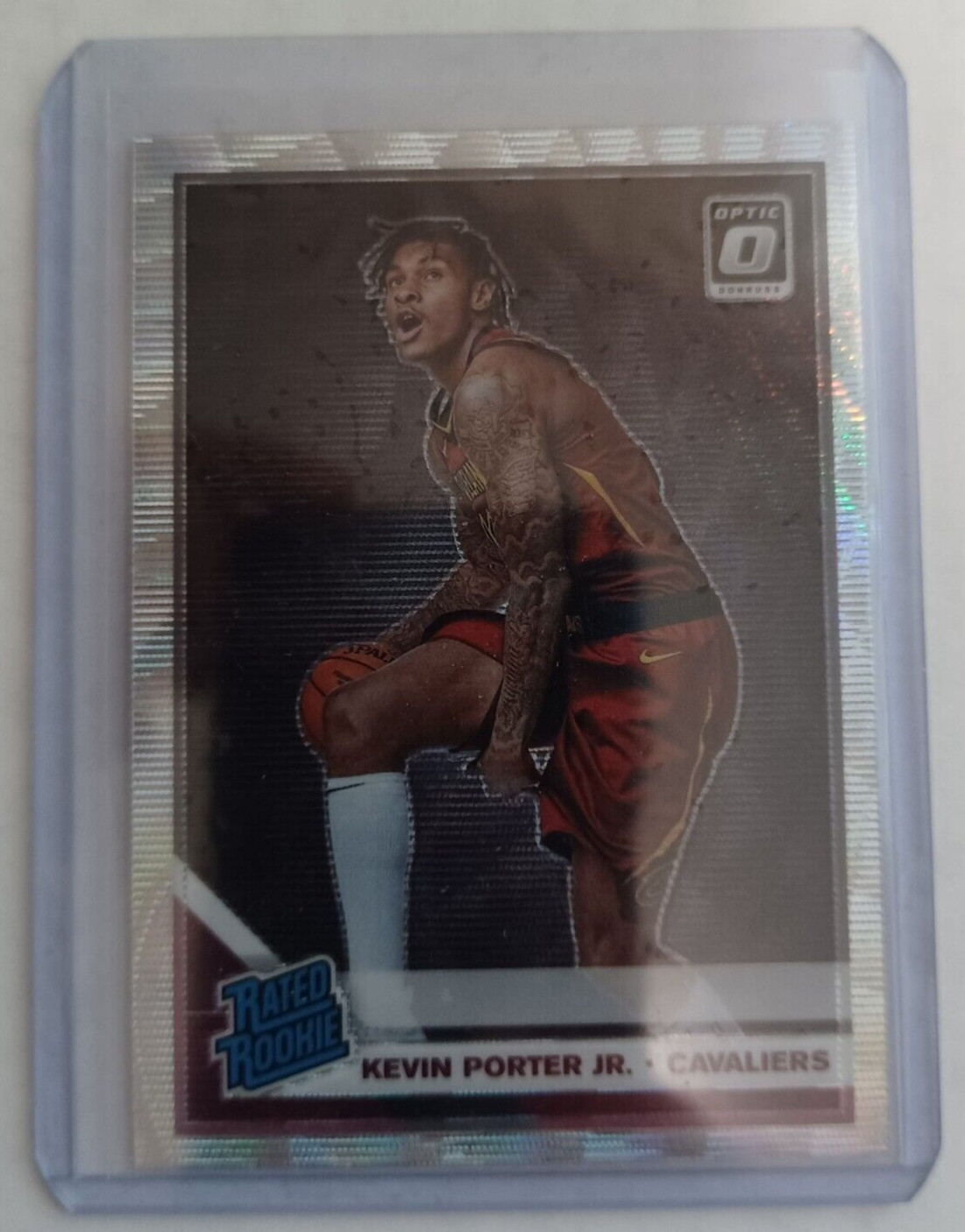 Kevin Porter Jr 2019-20 Optic Basketball! #179 Silver Wave Prizm! RATED ROOKIE!!