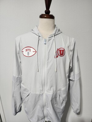 Under Armour Utah Utes Squad Warmup Jacket Men Large Check Details