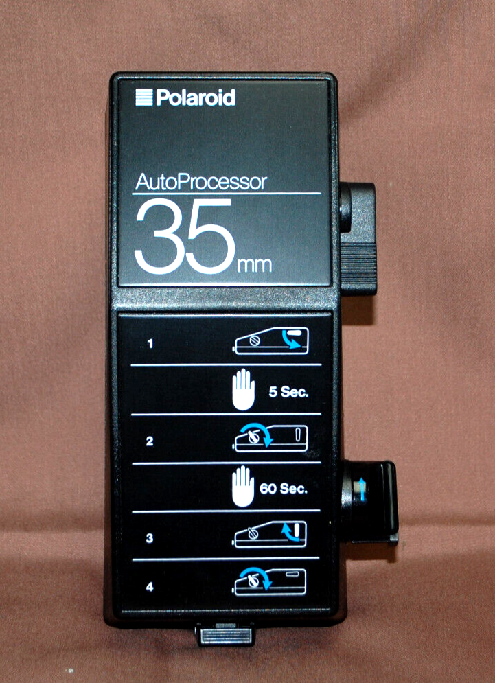 Polaroid AutoProcessor 35mm For Developing Instant 35m Film Polaroid AutoProcessor 35mm For Developing Instant 35m Film